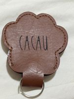 Chaveiro Foto / Coletor Pelo Cachorro Patinha Lembrança Pet Caramelo