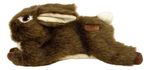 Coelho De Pelúcia Kong Wild Low Stuff Para Cachorro Medio Cor Marrom E Beje