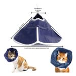 COLAR ELIZABETANO SOFT GATOS/CAES BUSTER UNITARIO