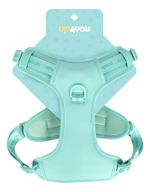 Colete Pet Médio Em Poliéster Ajustável Bubble Up4you Verde