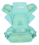 Colete Pet Médio Em Poliéster Ajustável Bubble Up4you Verde