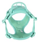 Colete Pet Médio Em Poliéster Ajustável Bubble Up4you Verde