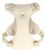 Colete Pet Médio Em Poliéster Ajustável Bubble Up4you Verde - Bege - BUBBLE - M