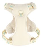 Colete Pet Médio Em Poliéster Ajustável Bubble Up4you Verde - Bege - BUBBLE - M
