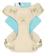 Colete Pet Médio Em Poliéster Ajustável Bubble Up4you Verde - Bege - BUBBLE - M
