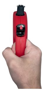 Guia Retrátil 5m Kong Trail Vermelho Grande - Cães Ate 50kg