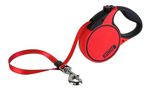 Guia Retrátil Kong Terrain Cor Vermelho Tamanho Pequeno , 5 M P/ Cães De Até 20 Kg
