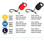 Guia Retrátil Kong Terrain Cor Vermelho Tamanho Pequeno , 5 M P/ Cães De Até 20 Kg