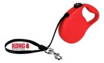 Guia Retrátil Kong Trail M Para Cães Até 30kg Cor Vermelho