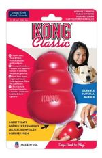 Kong Classic Large Grande Brinquedo Dispenser Para Cães Cor Vermelho
