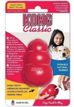Kong Classic Small - Brinquedo Para Cães Cor Vermelho
