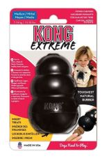 Kong Extreme Large Brinquedo Borracha Para Cães Cor Preto