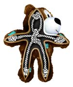 Kong Wild Knots Urso Pelúcia Para Cães Brinquedo Pet M Medio