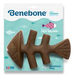 Mordedor Para Cães Benebone Fishbone Salmão Grande