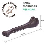 Ossinho Pequeno Biobone Extra Forte Cães Pequenos - Madeira