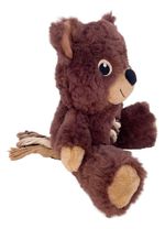 Peluche De Pelúcia Kong Bear Teddy Knots, M, Brown Dog