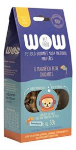 Petisco Natural Para Cachorros Peixe Crocante 30g