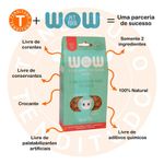 Petisco Natural Wow Pet Food Frango E Cúrcuma Para Gatos 50g
