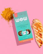 Petisco Natural Wow Pet Food Frango E Cúrcuma Para Gatos 50g