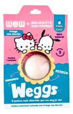 Petisco Weggs Pato Hello Kitty P/cães - Wow 100% Natural