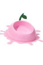 VETRESKA Kit Comedouro, jogo americano, colher Juicy Peach