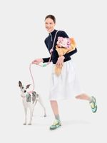 GUIA MAO LIVRE FLORAL VETRESKA CÃO Connect Flora Hands-Free 