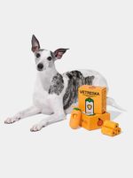 VETRESKA  Cata caca Tangerine ( kit 1 Dispenser + 7 rolls)