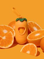 VETRESKA  Cata caca Tangerine ( kit 1 Dispenser + 7 rolls)