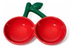 VETRESKA Cherry Ceramic Pet Bowl - Comedouro Cachorro 