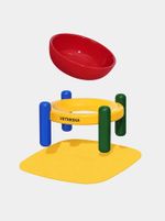 VETRESKA Chroma Ceramic Pet Bowl and Mat Set - P (Pote cão) 