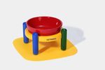 VETRESKA Chroma Ceramic Pet Bowl and Mat Set - P (Pote cão) 