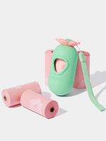 VETRESKA Flora Pet Poop 7 Bags & Dispenser Set Kit Cata Caca