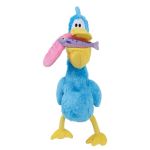 PETTA PELUCIA INTERATIVA P/ CÃES QMONSTER PELICANO DADA AZUL