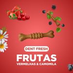 DENT FRESH 360 - FRUTAS VERMELHAS E CAMOMILA - 18 UNIDADES