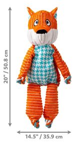 KONG FLOPPY KNOTS FOX JUMBO XL (NKFX11)