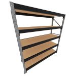 Mini Porta Pallet 5 Níveis Inicial Slim Mdf Cru 200x180x60 9v