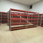 Porta Pallet Mini 200x180x60 200kg Nível 3 Níveis Com Mdf Preto