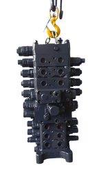 COMANDO HIDRAULICO PRINCIPAL KOMATSU PC138 COM SESSÃO EXTRA - RB