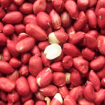 AMENDOIM CRU COM PELE 100g
