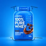 Whey Protein 100% Pure Concentrado Pote 900g Pote