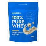 Whey Protein 100% Pure Probiótica Refil 900g Sabores