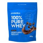 Whey Protein 100% Pure Probiótica Refil 900g Sabores