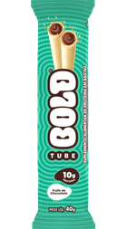 Barra de Proteina Tube Wafer Sabores 40g Bold