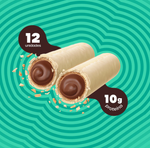 Barra de Proteina Tube Wafer Sabores 40g Bold