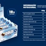Barra de Proteina Crunch 20g Sabores 60g Bold