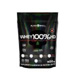 Whey Protein 100% HD Refil 900g Black Skull Sabores
