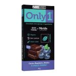Chocolate 100% cacau 70g Only4 Sabores