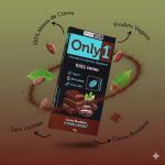 Chocolate 100% cacau 70g Only4 Sabores