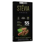 Chocolate zero açúcar 70g SteviaChoco Sabores