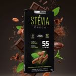 Chocolate zero açúcar 70g SteviaChoco Sabores
